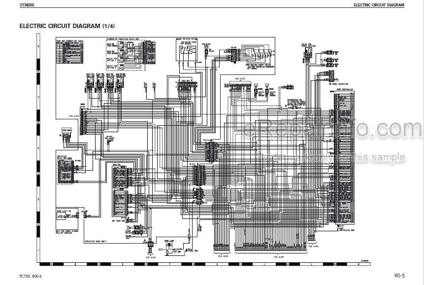 Photo 5 - Komatsu PC750-6 PC750SE-6 PC750LC-6 PC800-6 PC800SE-6 Shop Manual Excavator SEBM025305