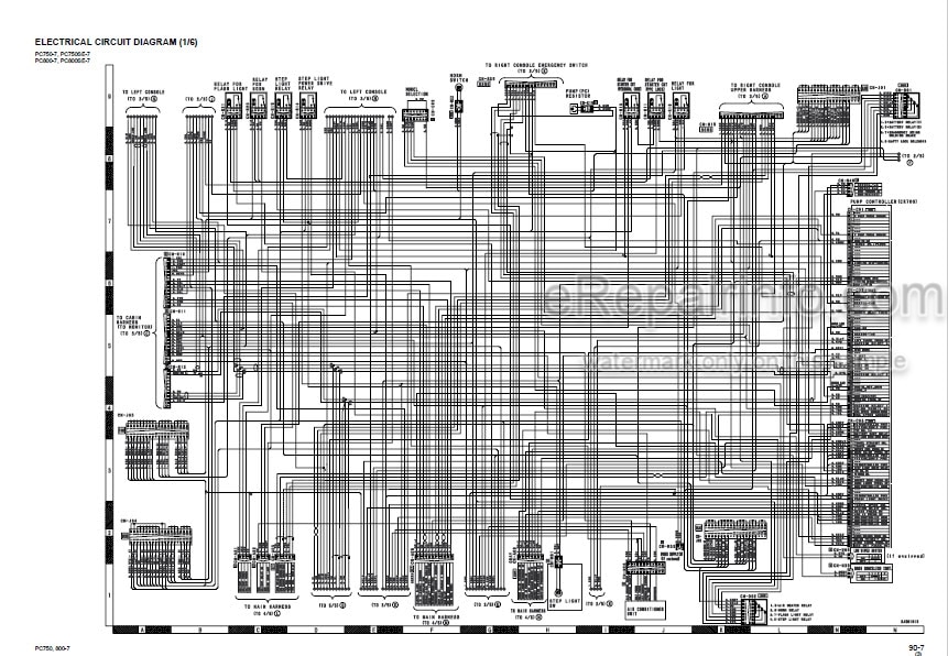 Photo 5 - Komatsu PC750-7 PC750SE-7 PC750LC-7 PC800-7 PC800SE-7 Shop Manual Excavator SEBM031307