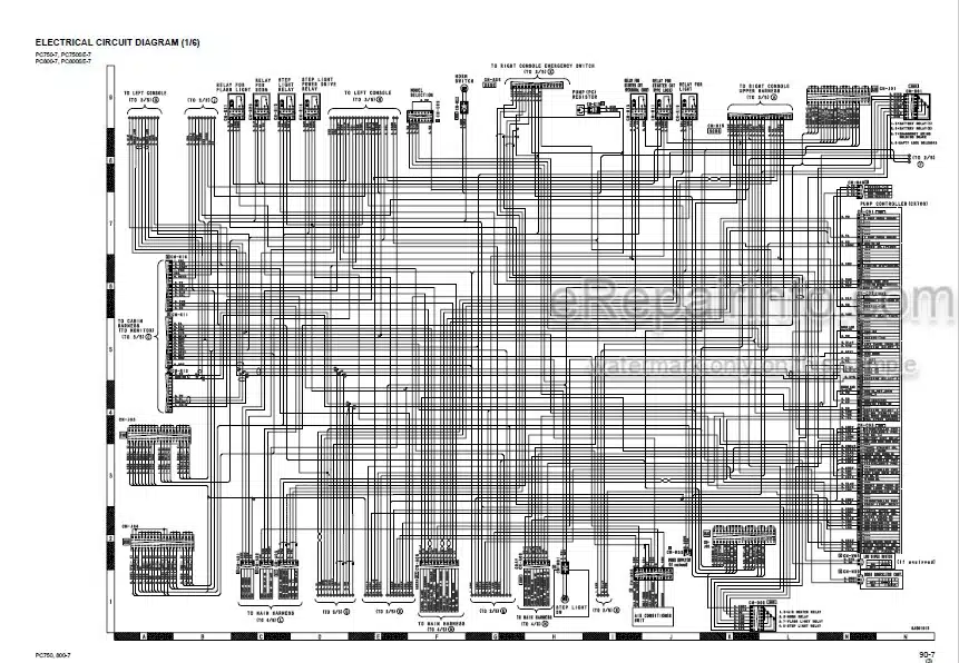 Photo 5 - Komatsu PC750-7 PC750SE-7 PC750LC-7 PC800-7 PC800SE-7 Shop Manual Excavator SEBM031307