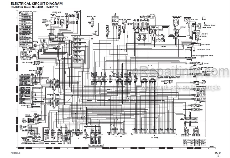 Photo 5 - Komatsu PC78US-6 PC78UU-6 Shop Manual Excavator SEBM025109