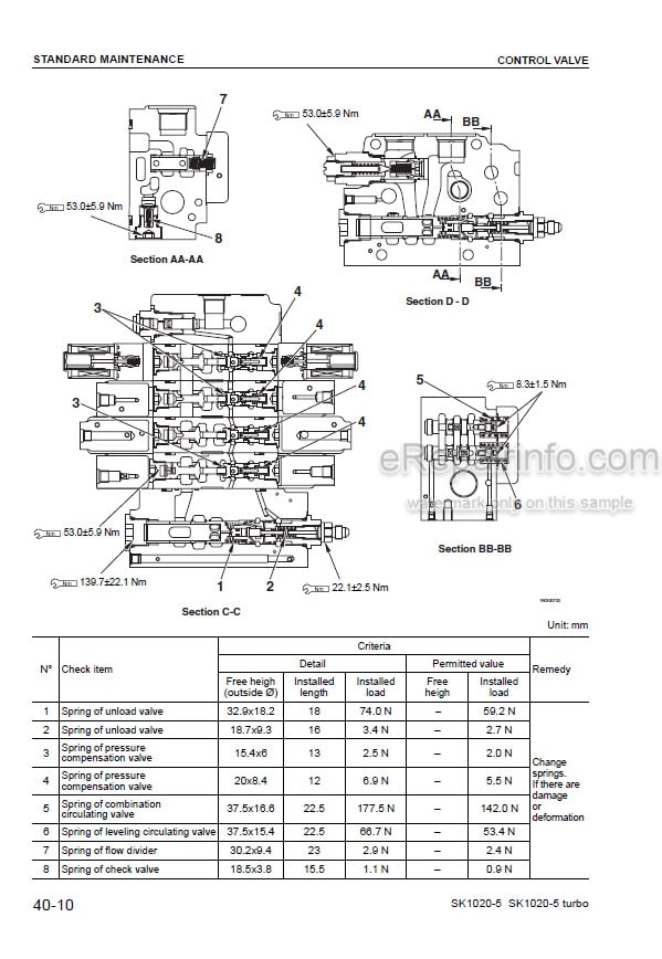 Photo 6 - Komatsu SK1020-5 SK1020-5NA SK1020-5 Turbo SK1020-5N Shop Manual Skid Steer Loader WEBM005300