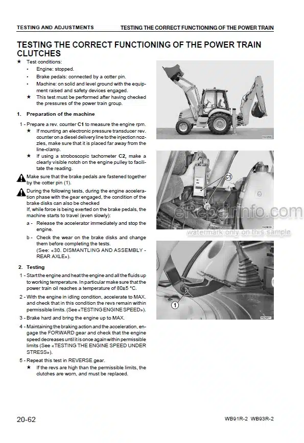 Photo 8 - Komatsu SK1020-5 SK1020-5NA SK1020-5 Turbo SK1020-5N Shop Manual Skid Steer Loader WEBM005300