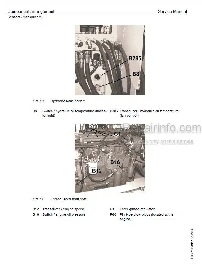 Photo 10 - Liebherr A309 A311 A312 A314 A316 R313 R317 Litronic Service Manual Wheel Excavator