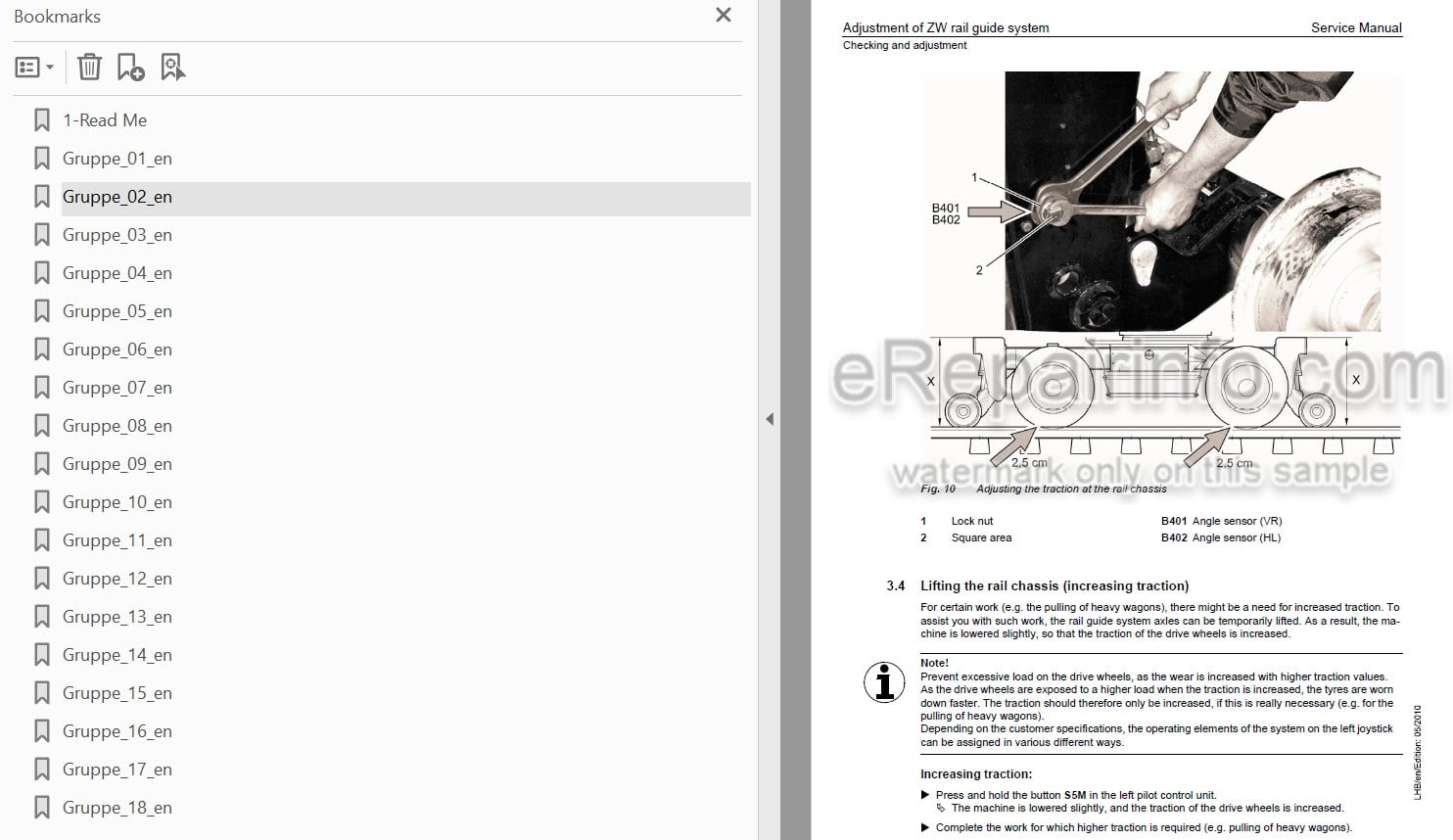 Photo 3 - Liebherr A900C-ZW EDC Litronic Service Manual Excavator