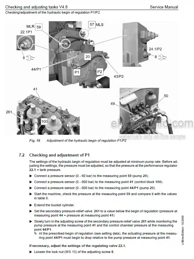 Photo 7 - Liebherr A900C A904C Litronic Service Manual Excavator