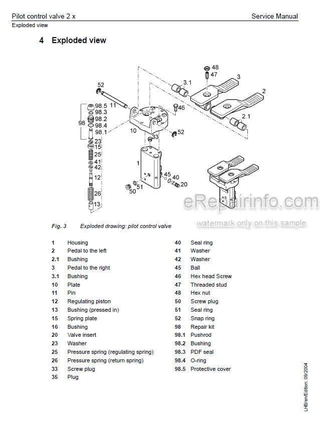 Photo 5 - Liebherr A900C A904C A914C A924C Litronic EDC Service Manual Hydraulic Excavator
