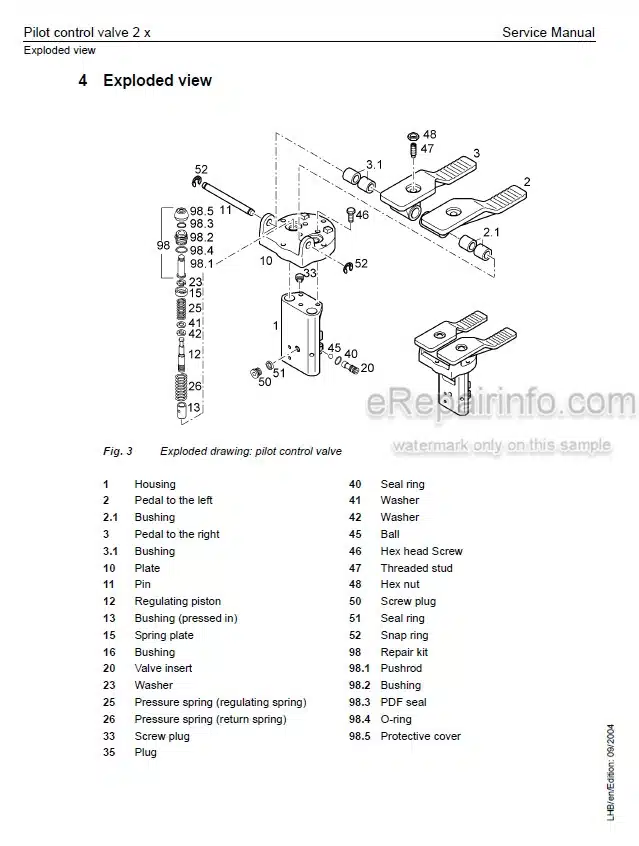 Photo 5 - Liebherr A900C A904C A914C A924C Litronic EDC Service Manual Hydraulic Excavator