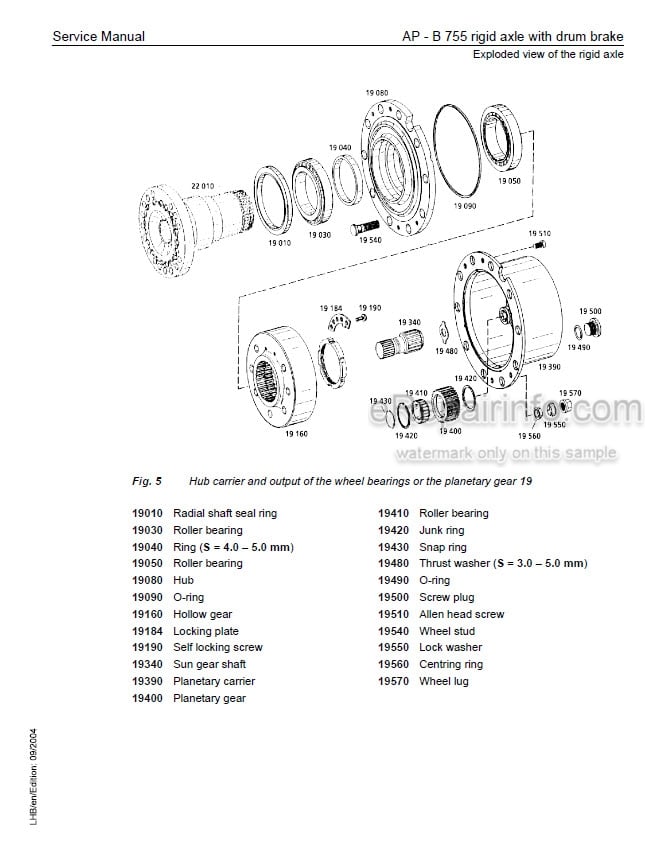Photo 4 - Liebherr A900C A904C Litronic Service Manual Excavator