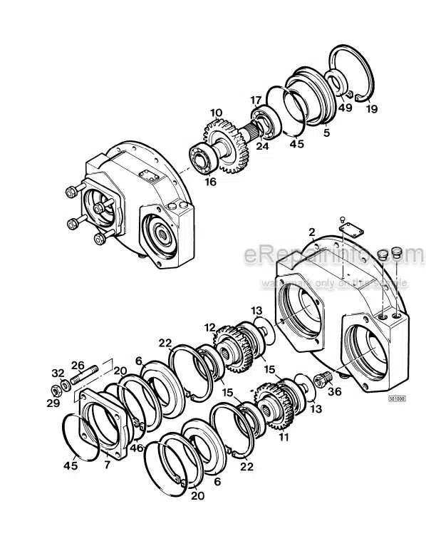 Photo 6 - Liebherr L511 L521 L531 L541 Service Manual Wheel Loader