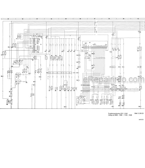 Photo 5 - Liebherr L511 L521 L531 L541 Service Manual Wheel Loader