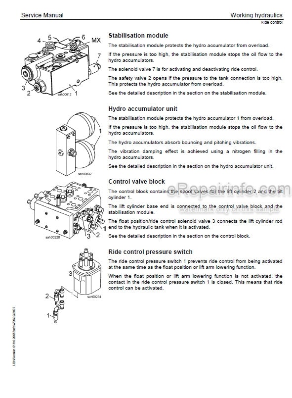 Photo 6 - Liebherr L550 L556 L566 L576 L580 2PLUS2 Service Manual Wheel Loader