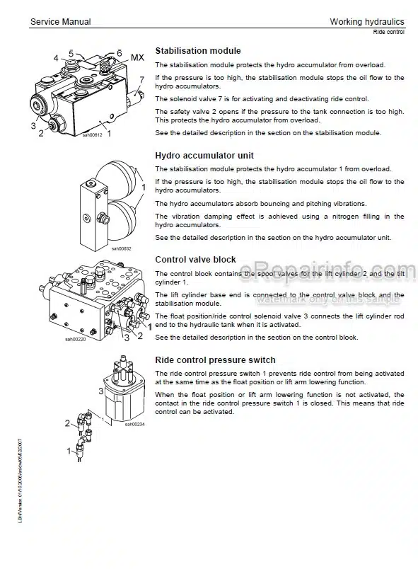 Photo 6 - Liebherr L550 L556 L566 L576 L580 2PLUS2 Service Manual Wheel Loader