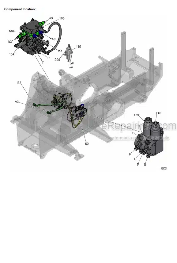 Photo 6 - Liebherr LR614 LR614 Series 4 Litronic Service Manual Crawler Loader