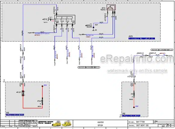 Photo 3 - Liebherr LR624 LR634 Series 4 Litronic Service Manual Crawler Loader
