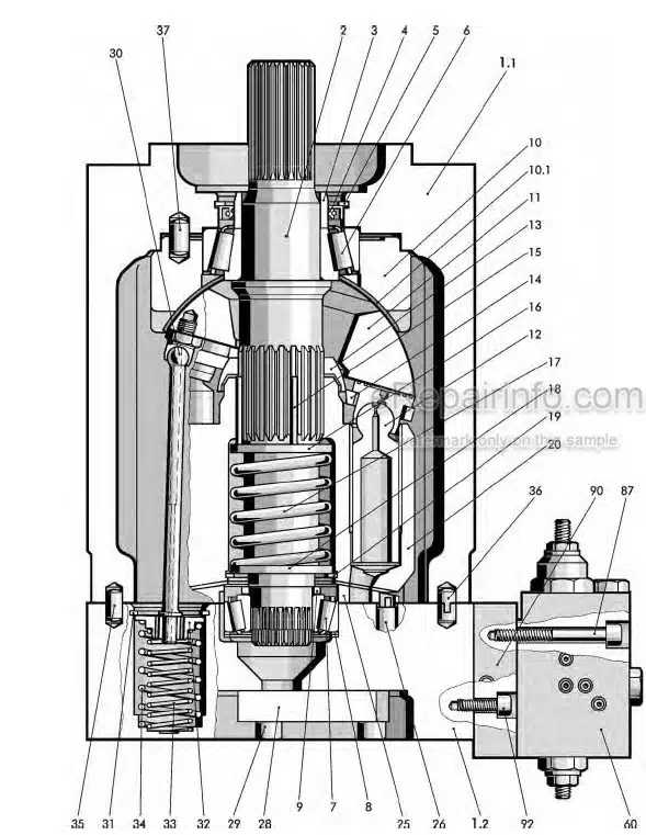 Photo 3 - Liebherr PR712 PR712B PR722 PR722B PR732 PR732B PR742 PR742B PR752 2 Litronic Service Manual Crawler Dozer