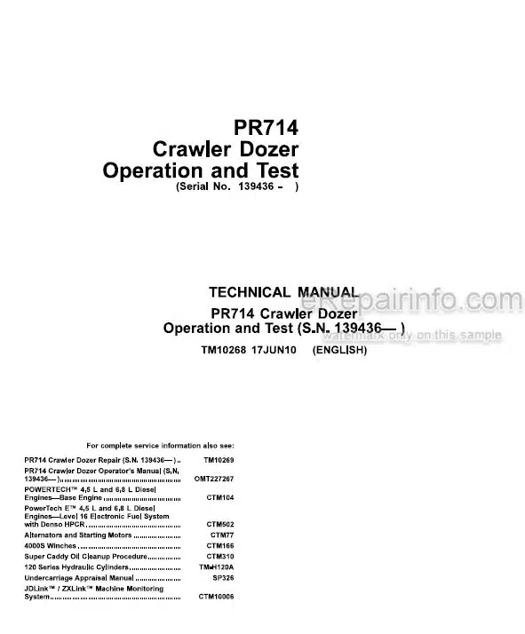 Photo 5 - Liebherr PR714 Operation And Test Crawler Dozer TM10268