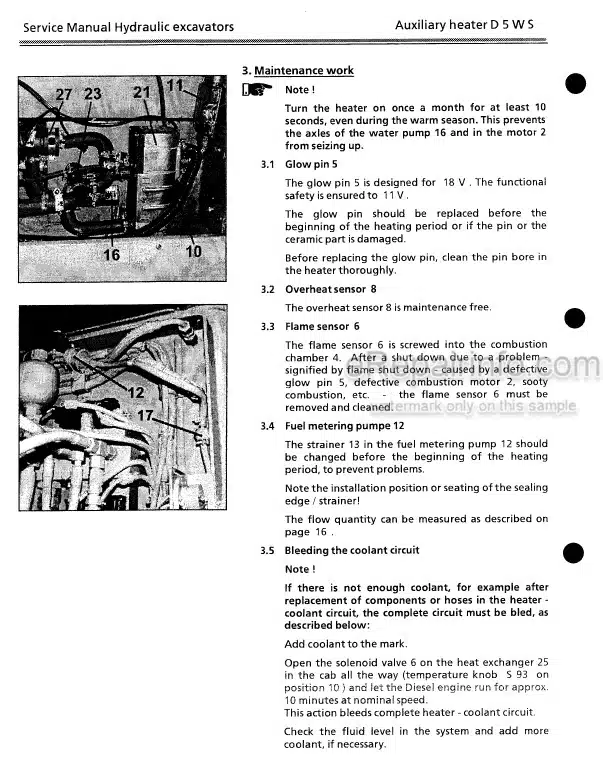 Photo 3 - Liebherr R900B R914 R934 R934B R904 R924 R944 R944B Litronic Service Manual Hydraulic Excavator