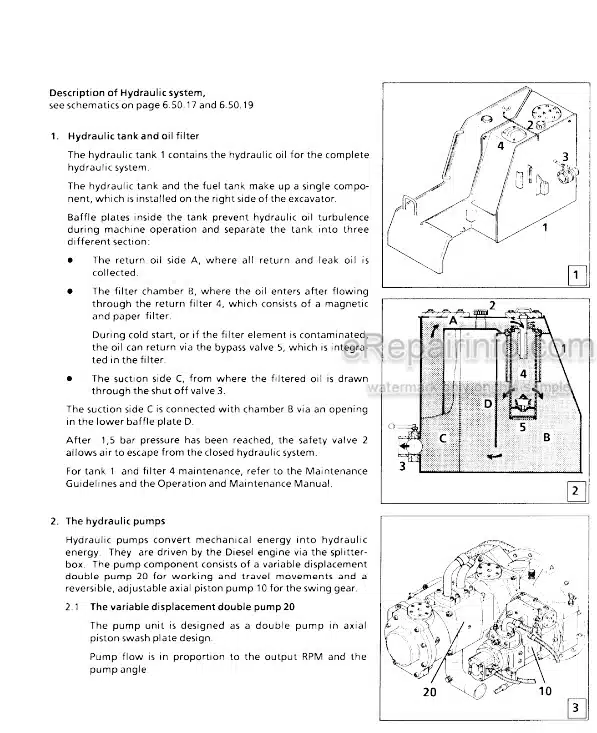 Photo 11 - Liebherr R900 R902 R912 R922 R932 R942 Litronic Service Manual Hydraulic Excavator