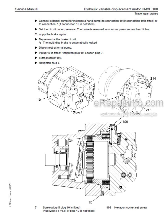 Photo 3 - Liebherr R906 R916 R926 Advanced Service Manual Hydraulic Excavator