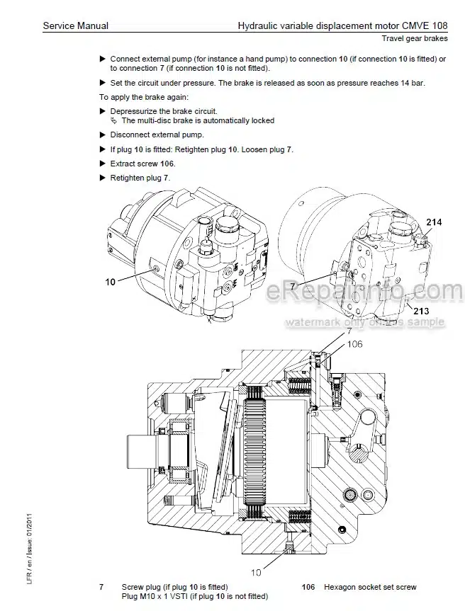 Photo 3 - Liebherr R906 R916 R926 Advanced Service Manual Hydraulic Excavator