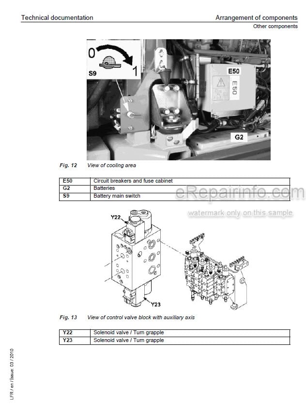 Photo 6 - Liebherr R924 Compact Service Manual Hydraulic Excavator