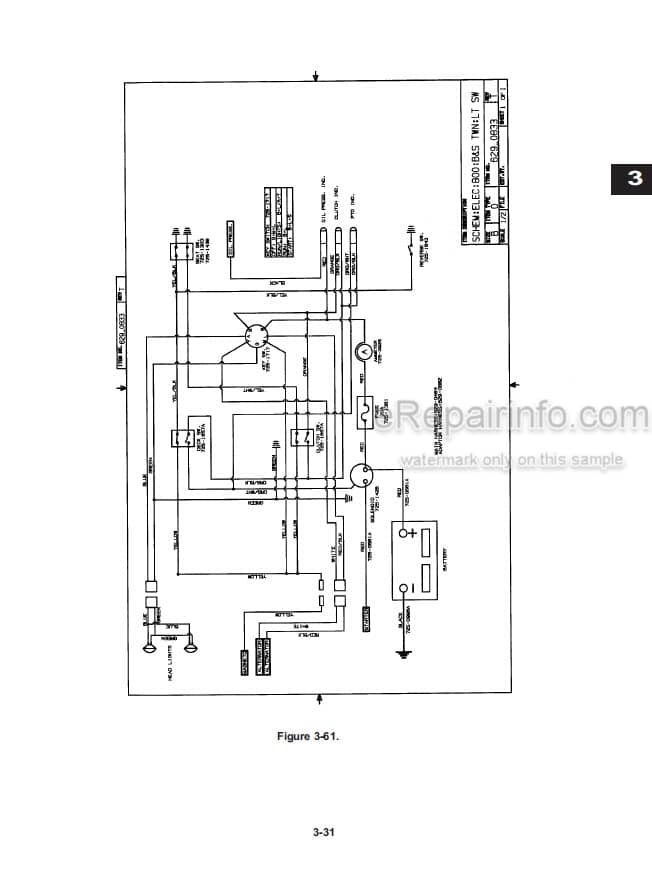 Photo 6 - MTD 600 700 800 900 Series Repair Manual Lawn And Garden Tractor 770-10578