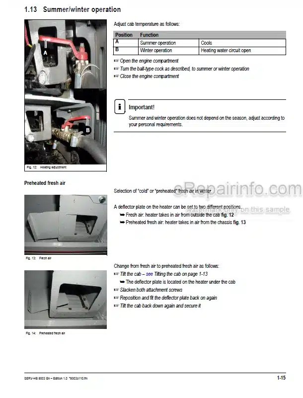 Photo 5 - Neuson 8003 Service Manual Compact Excavator 1000132826