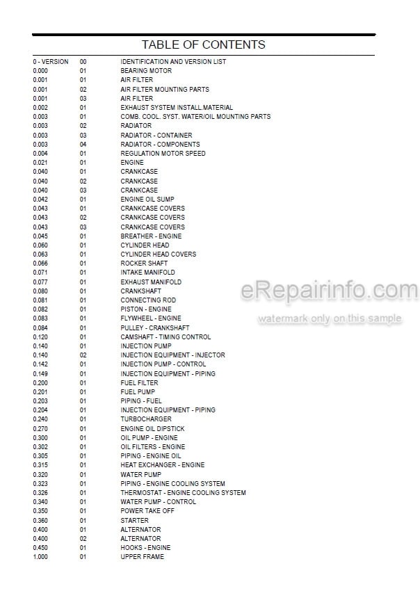 Photo 4 - New Holland MH5.6 Tier 3 Parts Catalog Wheel Excavator