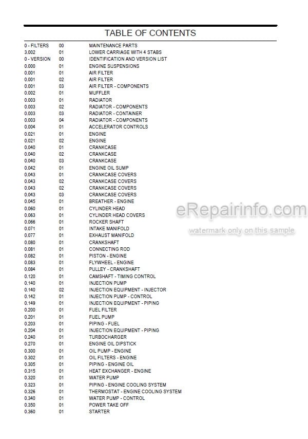 Photo 4 - New Holland MH8.6 Tier 3 Parts Catalog Wheel Excavator