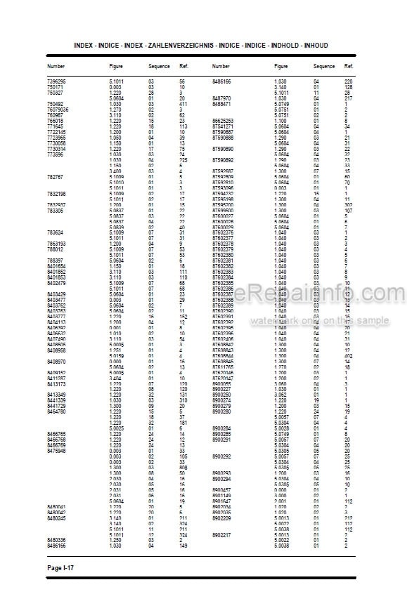 Photo 5 - New Holland MH City Tier 3 Parts Catalog Wheel Excavator