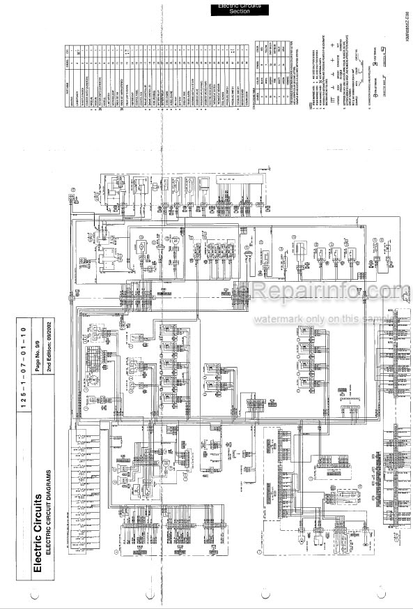 Photo 6 - Sumitomo SH125X-3 SH135X-3 Repair Manual Hydraulic Excavator