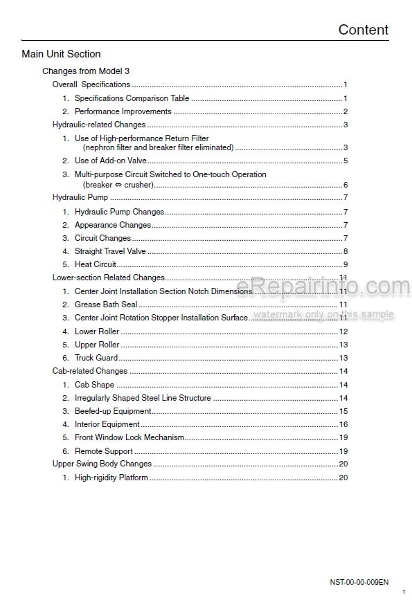 Photo 4 - Sumitomo SH130-5 SH130LC-5 SH130-5 Blade Repair Manual Excavator