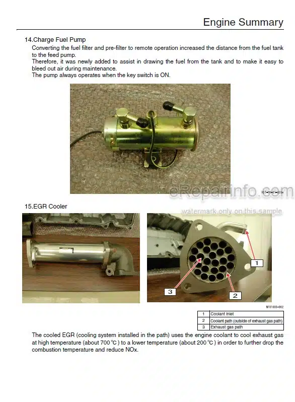 Photo 13 - Sumitomo SH330-5 SH330LC-5 SH350HD-5 SH350LHD-5 Repair Manual Hydraulic Excavator