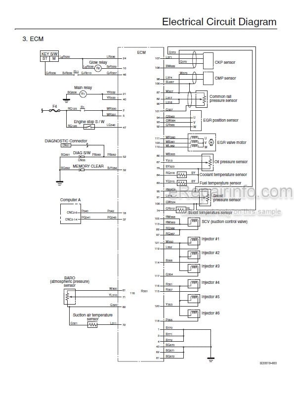 Photo 6 - Sumitomo SH330-5 SH330LC-5 SH350HD-5 SH350LHD-5 Repair Manual Hydraulic Excavator