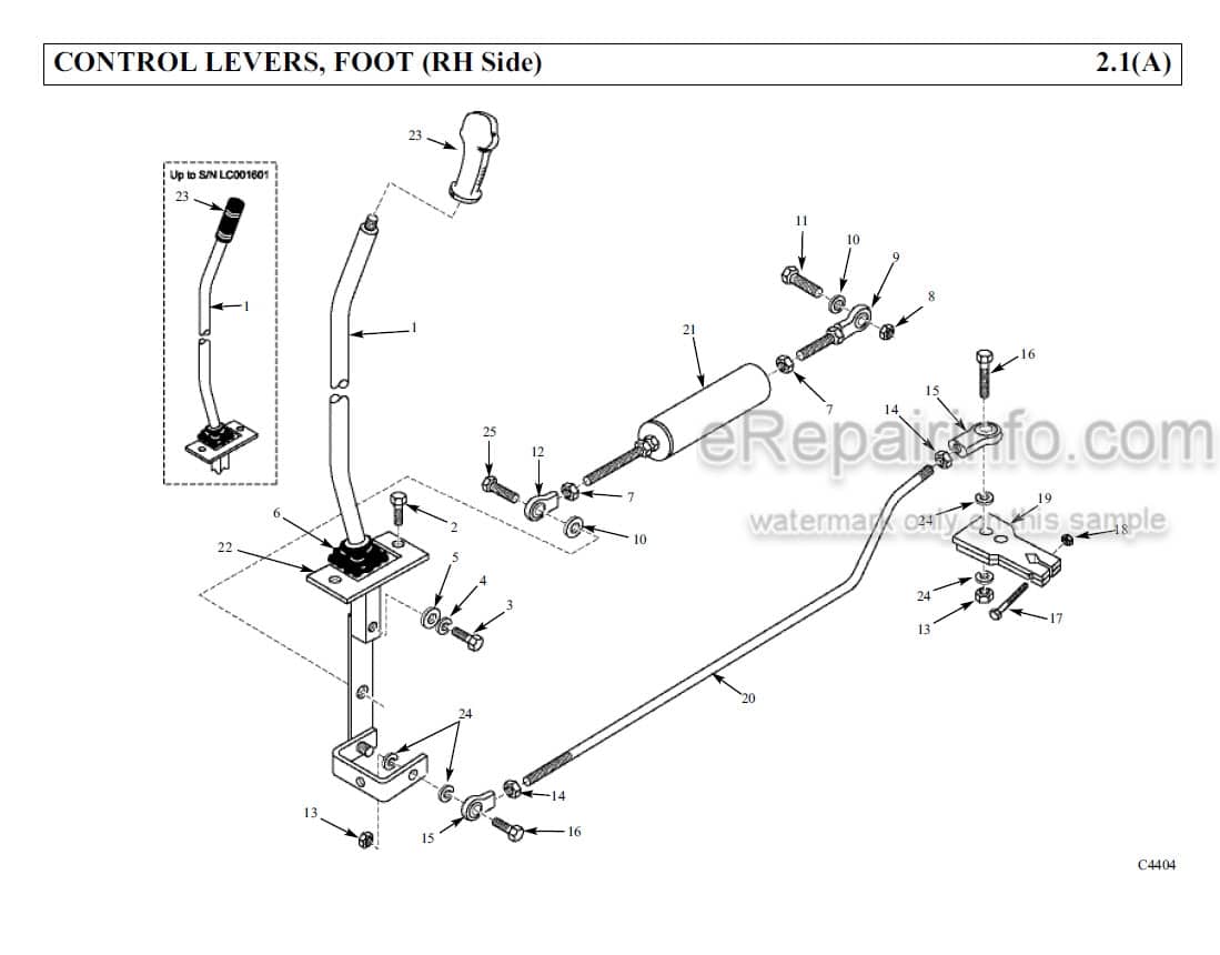 Photo 13 - Thomas 105 Parts Manual Skid Steer Loader 0521255SP