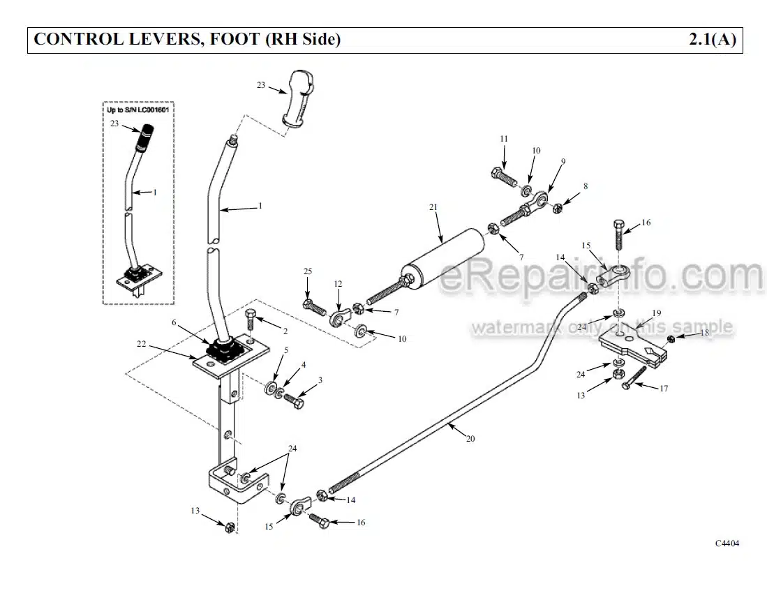 Photo 14 - Thomas 105 Parts Manual Skid Steer Loader 0521255SP