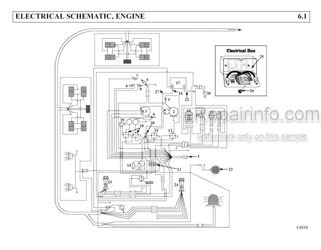 Photo 5 - Thomas 105 Parts Manual Skid Steer Loader 0521255SP
