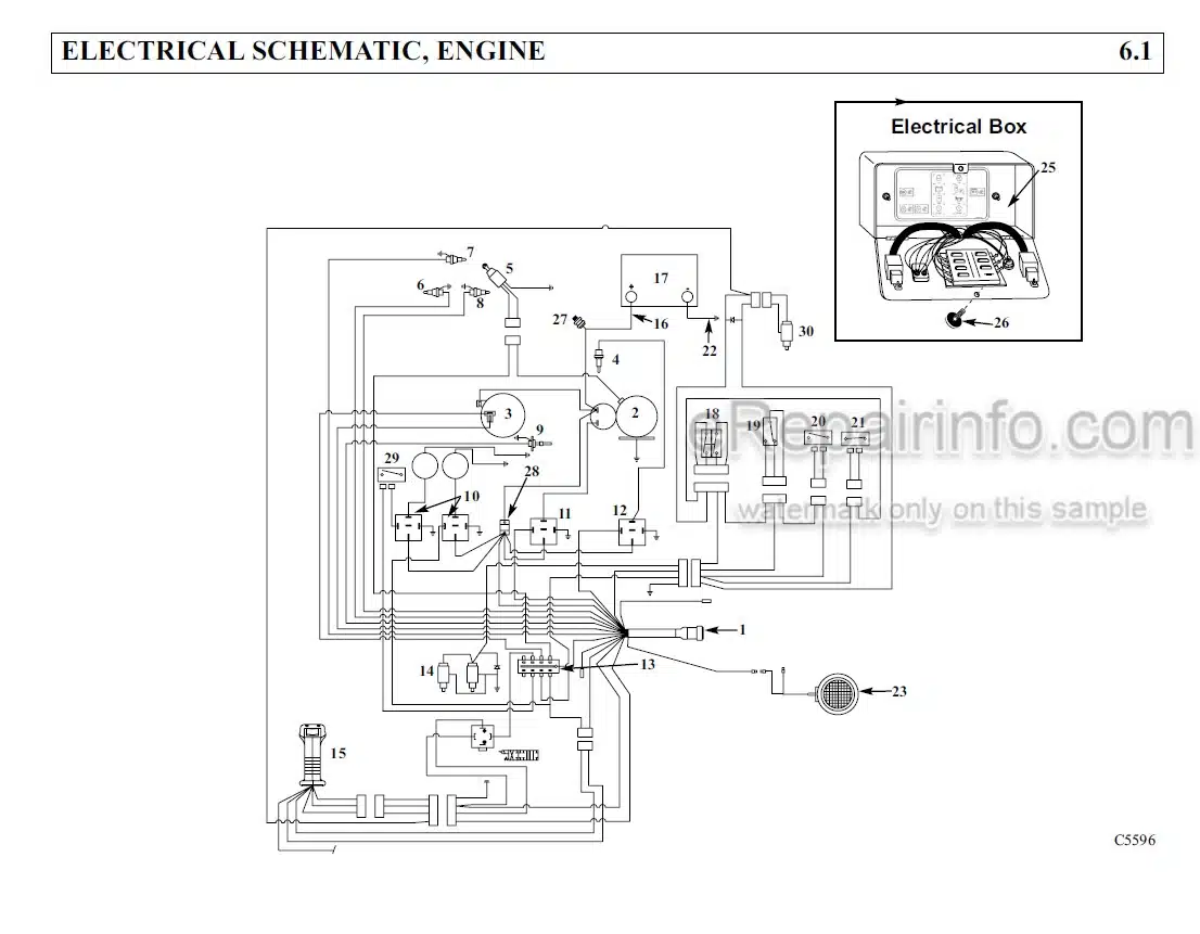 Photo 5 - Thomas 105 Parts Manual Skid Steer Loader 53766