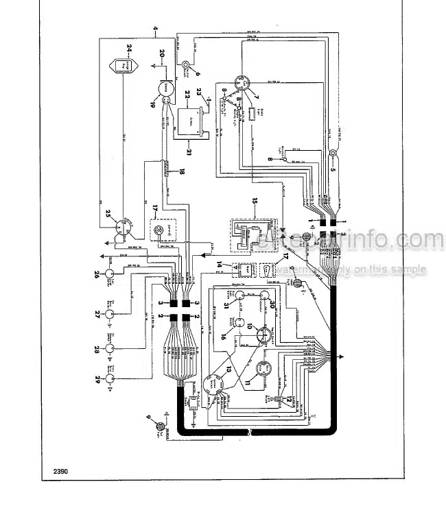 Photo 4 - Thomas 133 Parts Manual Skid Steer Loader 33007-6