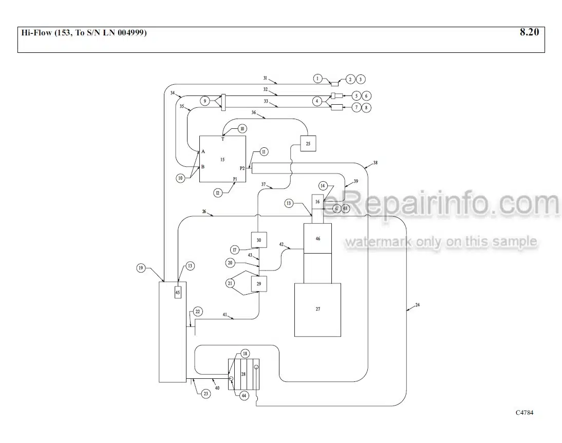 Photo 5 - Thomas 135 137 153 Parts Manual Skid Steer Loader 053296SP