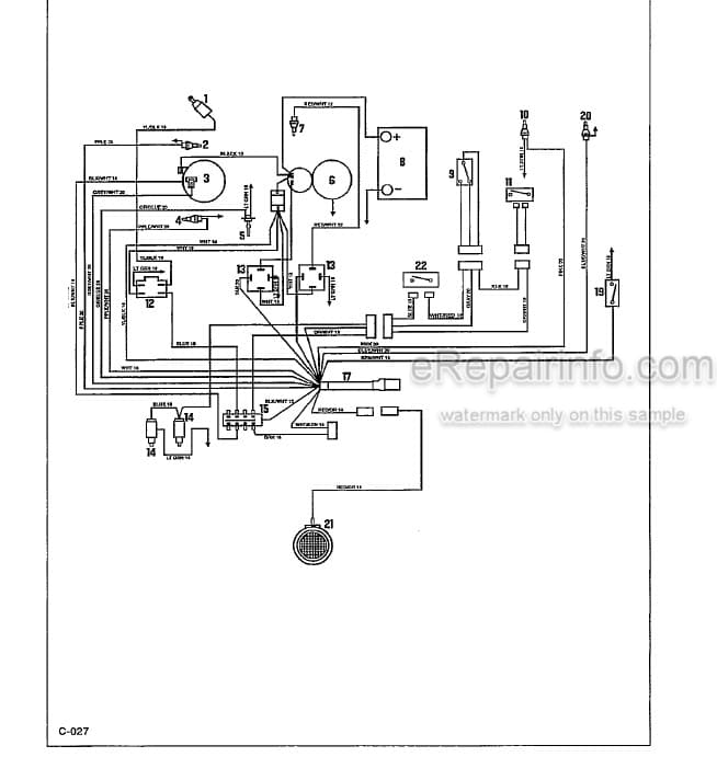 Photo 5 - Thomas 173 HLS Parts Manual Skid Steer Loader 039812-1