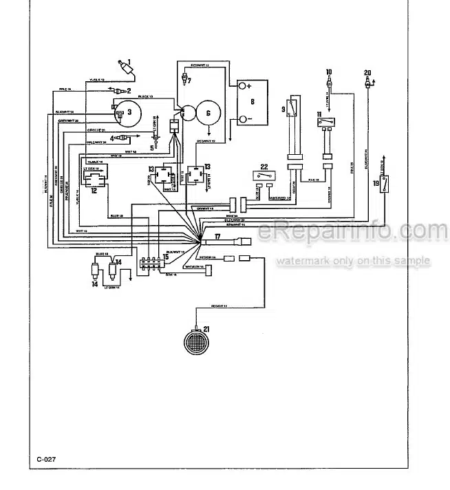 Photo 5 - Thomas 173 HLS Parts Manual Skid Steer Loader 039812-1