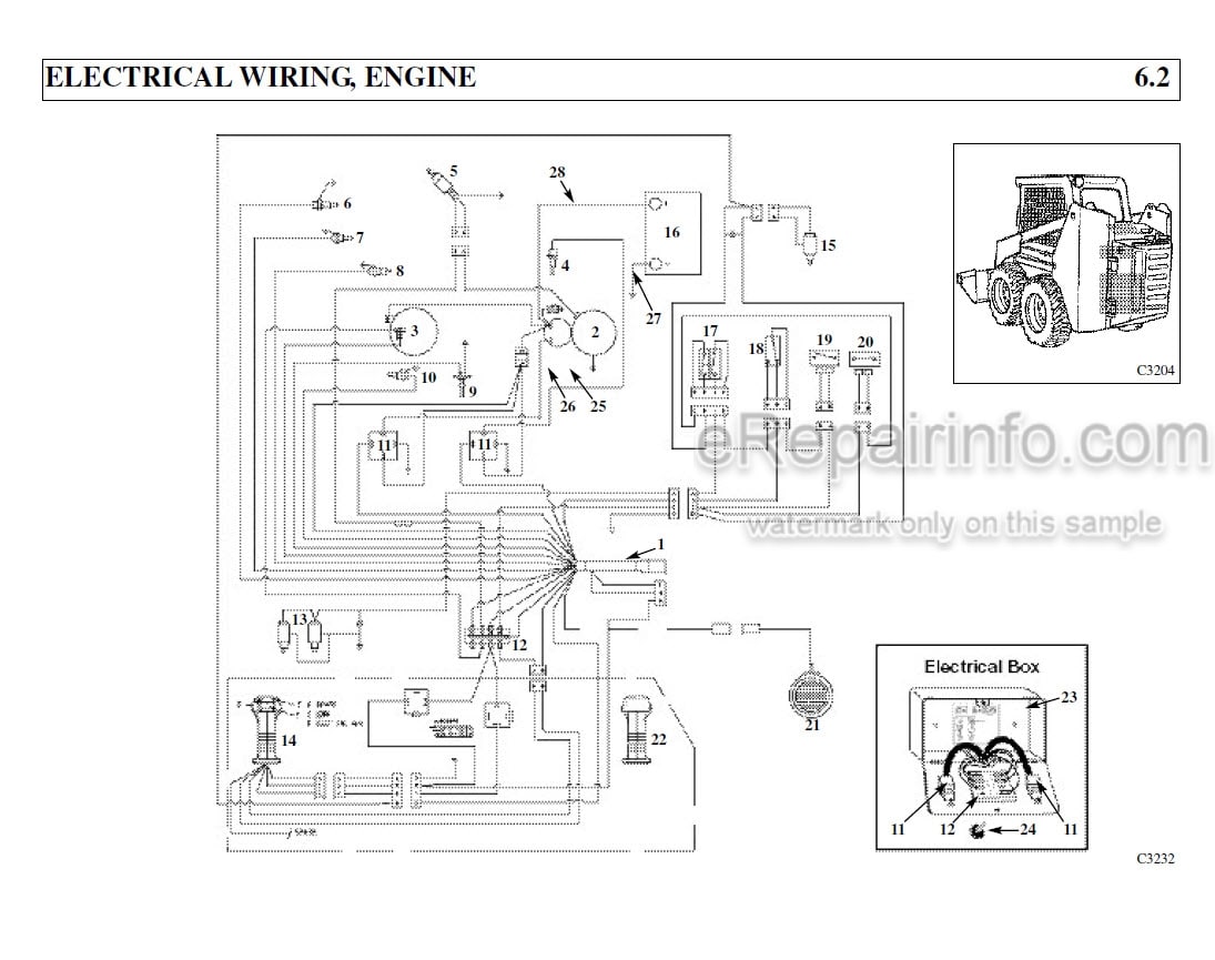 Photo 5 - Thomas 175 185 Parts Manual Skid Steer Loader 53379