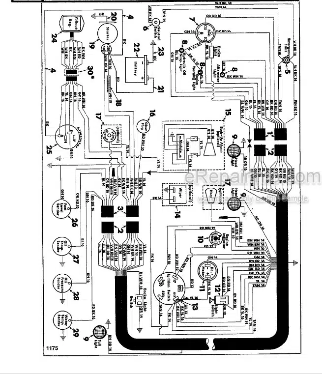 Photo 6 - Thomas 183HD 233HD Repair Manual Skid Steer Loader 033361