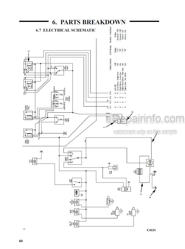 Photo 5 - Thomas 35DT Owners Operators And Parts manual Mini Skid Steer Loader 52597
