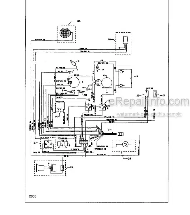 Photo 3 - Thomas 83 Parts Manual Skid Steer Loader 039798
