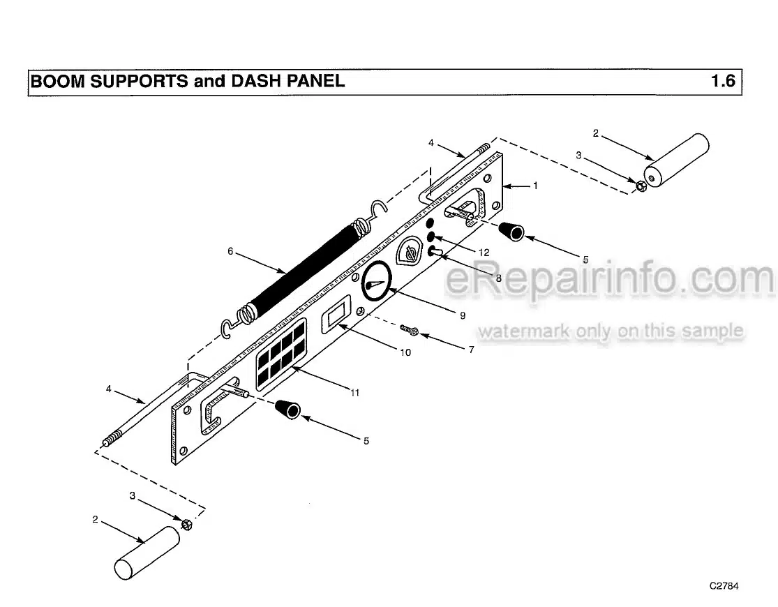 Photo 7 - Thomas T-83 T-95 Parts Manual Skid Steer Loader 043926