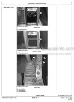 Photo 2 - John Deere 250G Operation and Test Manual Excavator TM13208X19