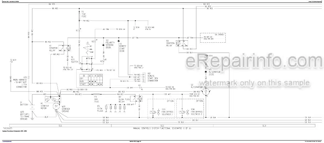 Photo 3 - John Deere 318D 320D Operation And Test Manual Skid Steer Loader With Manual Control TM11398