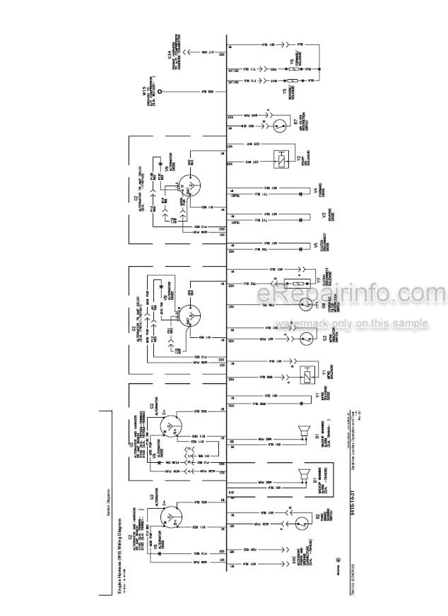 Photo 3 - John Deere 410D 510D Operation And Test Backhoe Loader TM1512
